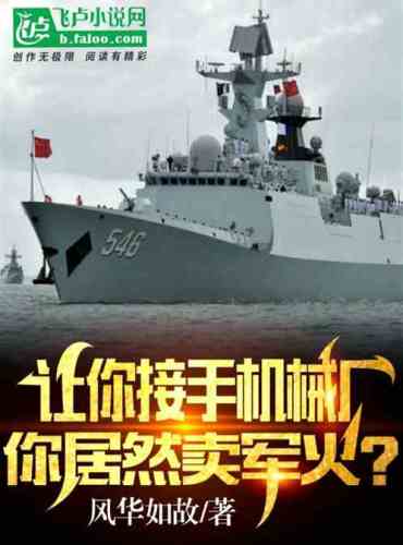 You were asked to take over the machinery factory, and you actually sold arms?